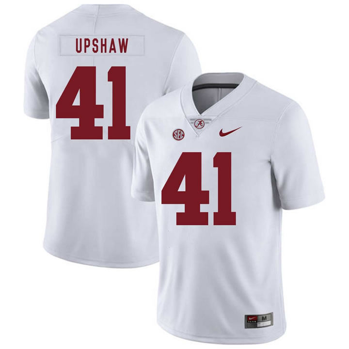 Alabama Crimson Tide 41 Courtney Upshaw White Nike College Football Jersey Dzhi,We sell and wholesale Alabama Crimson Tide 41 Courtney Upshaw White Nike College Football Jersey Dzhi on line form chian!
